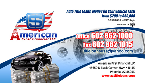 Auto Title Loans Phoenix Arizona